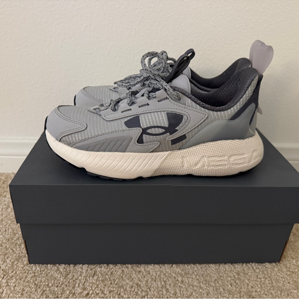 Under Armour Running Shoes - Gray and White - Size US 6